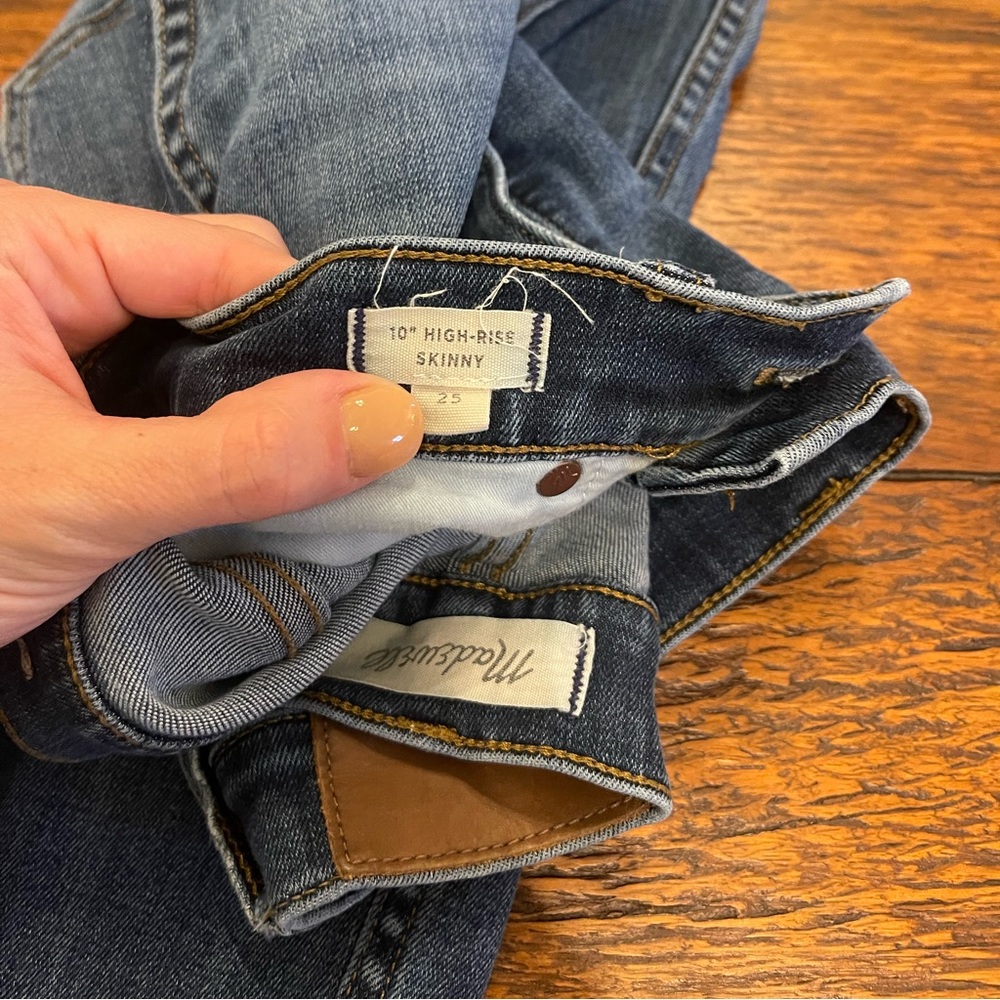 Madewell high rise skinny Jean